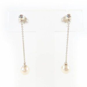 Tiffany & Co. 925 Fresh Water Pearl Ziegfeld Collection Drop Earrings